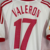 Shop 2002/04 SPAIN VALERON #17 AWAY SHIRT (M) ADIDAS, classic football shirts, vintage football shirts & retro soccer jerseys at Cult Kits