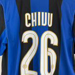 Shop 2008/09 INTER MILAN CHIVU #26 HOME SHIRT (M) NIKE, classic football shirts, vintage football shirts & retro soccer jerseys at Cult Kits