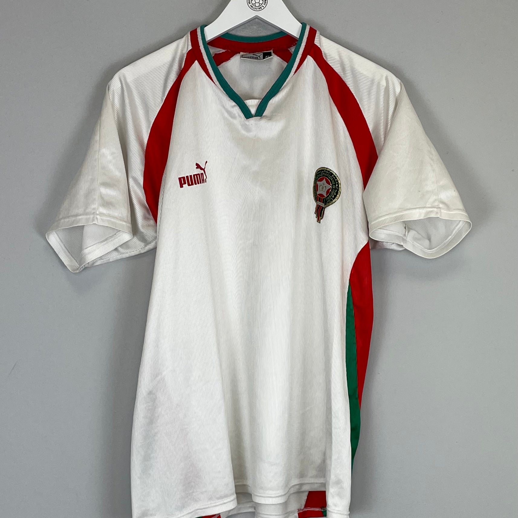 Shop 2000 MOROCCO AWAY SHIRT (XL) PUMA, classic football shirts, vintage football shirts & retro soccer jerseys at Cult Kits