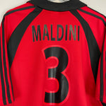 Shop 2001/02 AC MILAN MALDINI #3 THIRD SHIRT (XL) ADIDAS, classic football shirts, vintage football shirts & retro soccer jerseys at Cult Kits