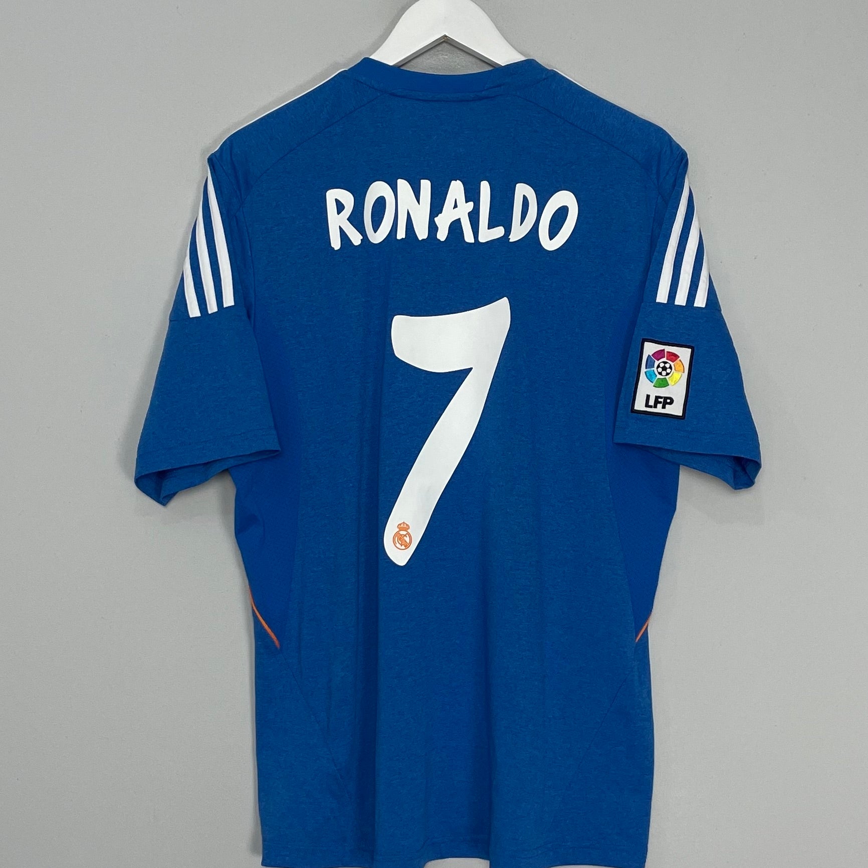 Shop 2013/14 REAL MADRID RONALDO #7 AWAY SHIRT (L) ADIDAS, classic football shirts, vintage football shirts & retro soccer jerseys at Cult Kits