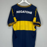 Shop 2006/07 BOCA JUNIORS HOME SHIRT (XL) NIKE, classic football shirts, vintage football shirts & retro soccer jerseys at Cult Kits