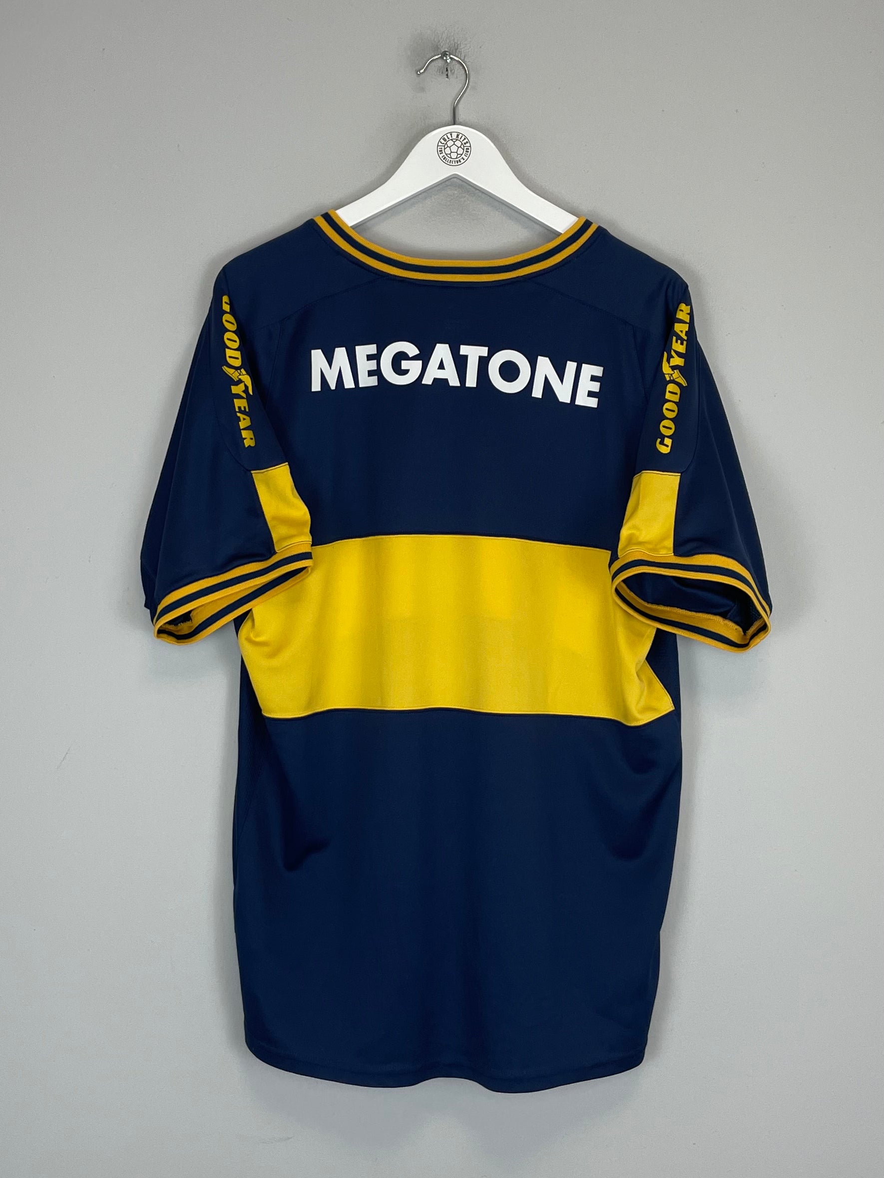 Shop 2006/07 BOCA JUNIORS HOME SHIRT (XL) NIKE, classic football shirts, vintage football shirts & retro soccer jerseys at Cult Kits