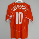 Shop 2004/06 NETHERLANDS V.NISTELROOY #10 HOME SHIRT (M) NIKE, classic football shirts, vintage football shirts & retro soccer jerseys at Cult Kits