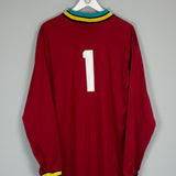 Shop 2000/01 NY/NJ METROSTARS #1 GK SHIRT (L) NIKE, classic football shirts, vintage football shirts & retro soccer jerseys at Cult Kits