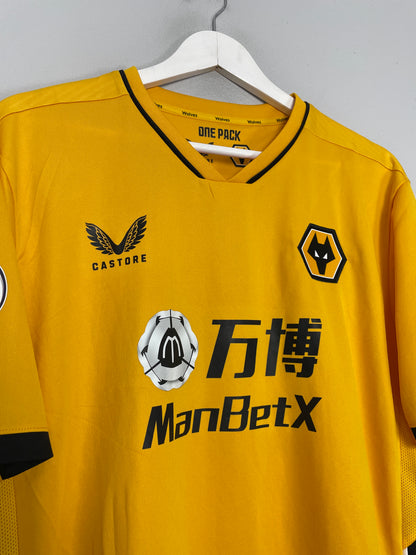 2021/22 WOLVES NEVES #8 HOME SHIRT (XL) CASTORE