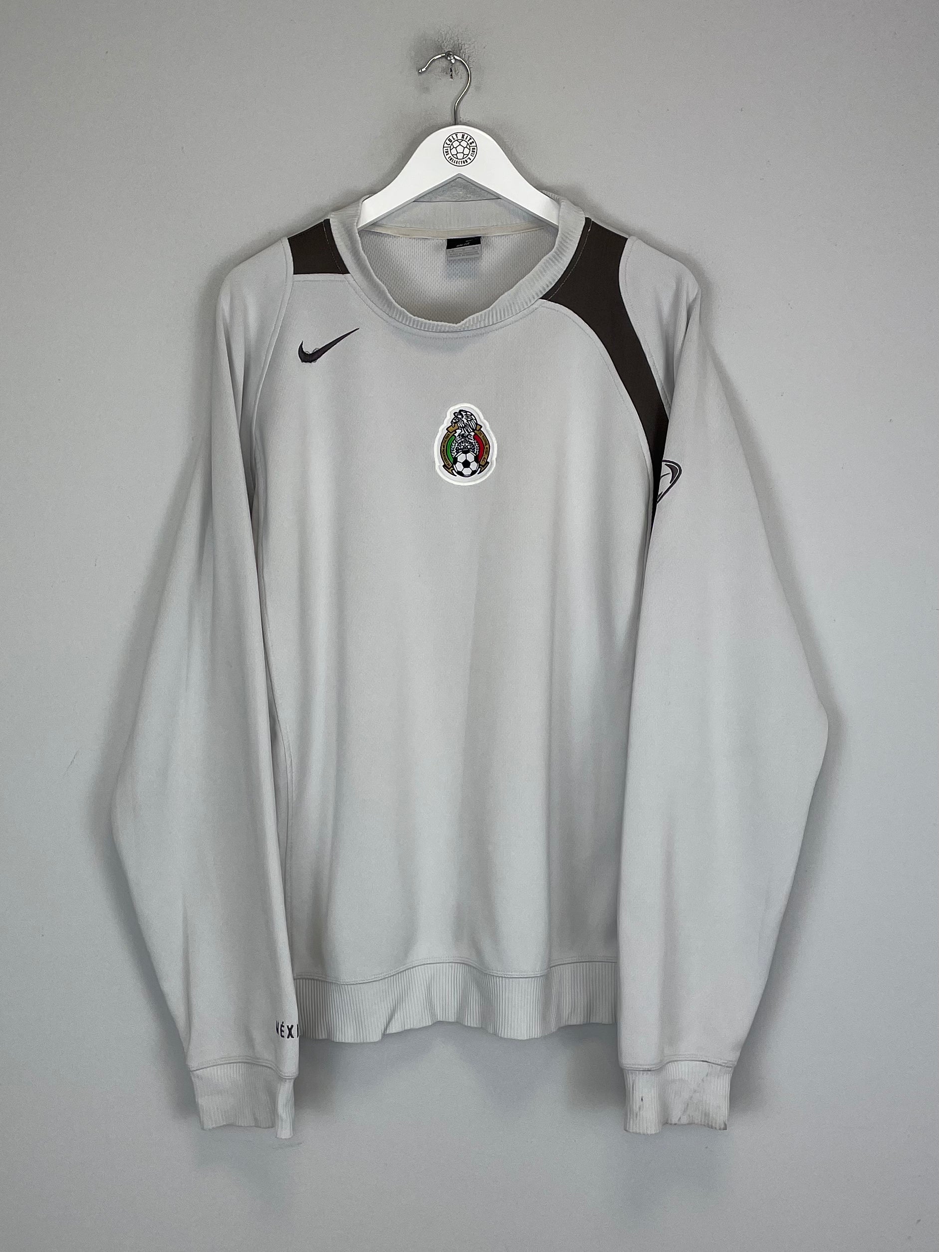 Shop 2001/02 MEXICO JUMPER (M) NIKE, classic football shirts, vintage football shirts & retro soccer jerseys at Cult Kits