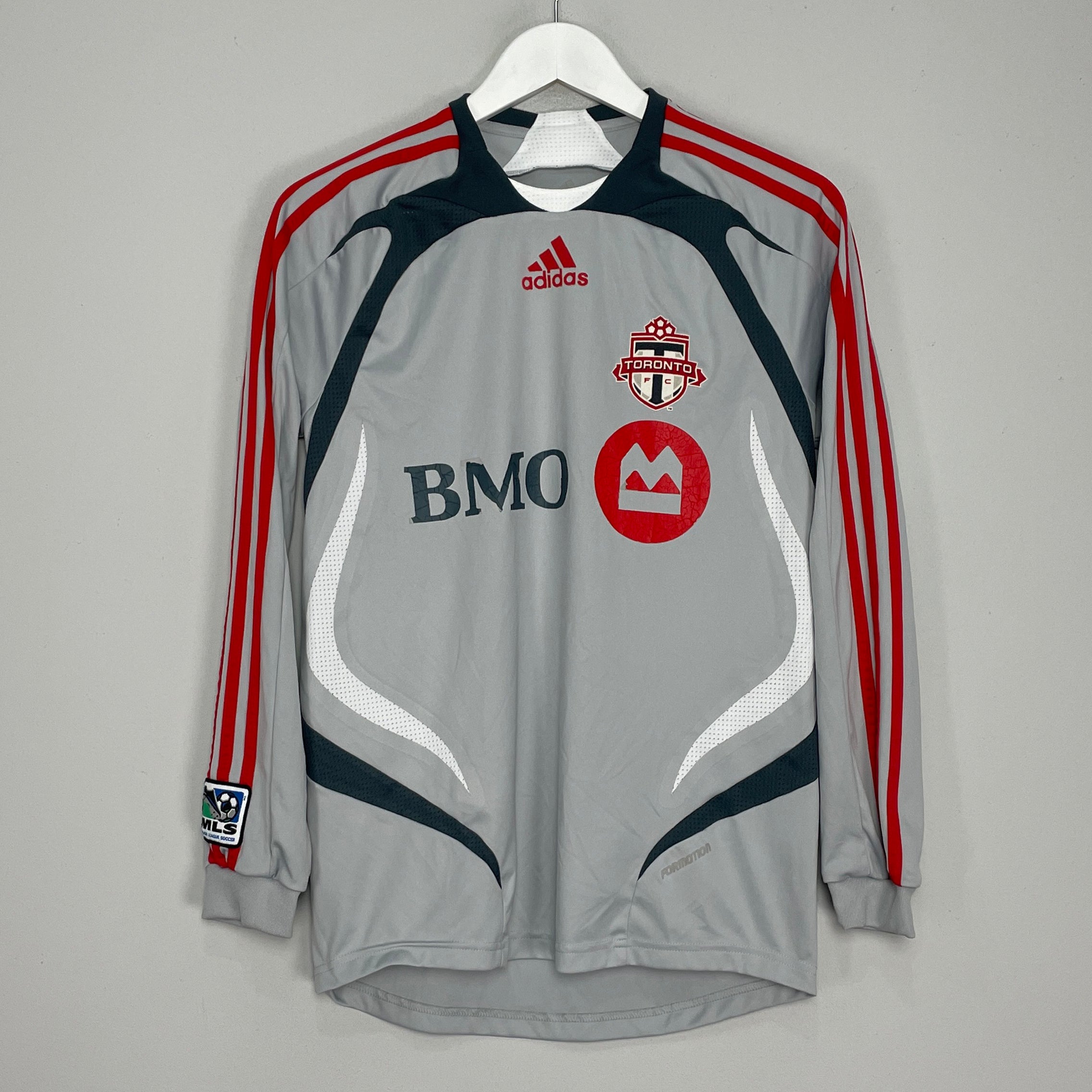 Shop 2007/08 TORONTO FC L/S AWAY SHIRT (S) ADIDAS, classic football shirts, vintage football shirts & retro soccer jerseys at Cult Kits