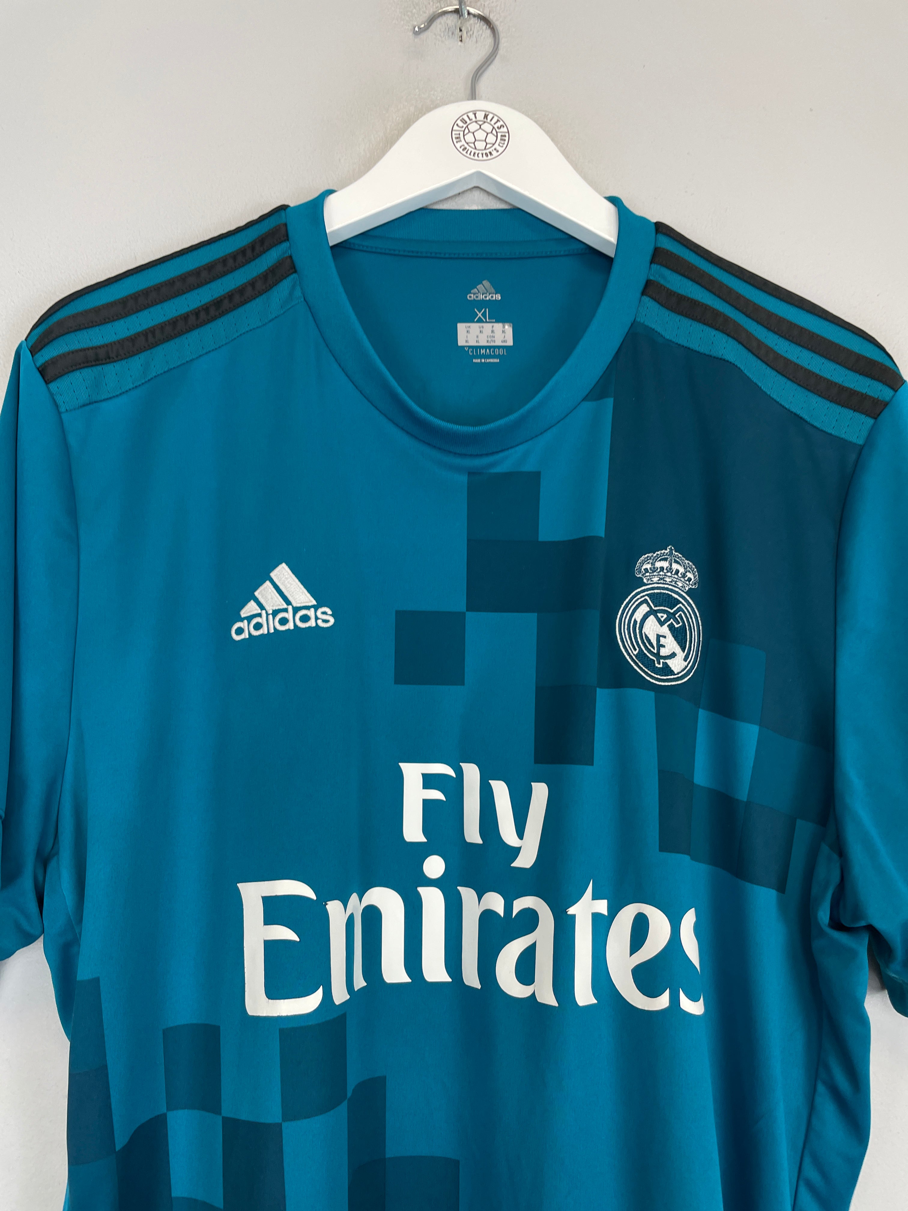 Shop 2017/18 REAL MADRID RONALDO #7 THIRD SHIRT (XL) ADIDAS, classic football shirts, vintage football shirts & retro soccer jerseys at Cult Kits