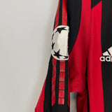 2005/06 AC MILAN KAKA #22 C/L L/S HOME SHIRT (S) ADIDAS