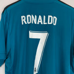Shop 2017/18 REAL MADRID RONALDO #7 THIRD SHIRT (XL) ADIDAS, classic football shirts, vintage football shirts & retro soccer jerseys at Cult Kits