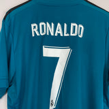 Shop 2017/18 REAL MADRID RONALDO #7 THIRD SHIRT (XL) ADIDAS, classic football shirts, vintage football shirts & retro soccer jerseys at Cult Kits