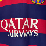 Shop 2015/16 BARCELONA NEYMAR JR #11 HOME SHIRT (L) NIKE, classic football shirts, vintage football shirts & retro soccer jerseys at Cult Kits
