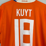 2008/10 NETHERLANDS KUYT #18 HOME SHIRT (XL) NIKE