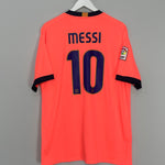 2009/10 BARCELONA MESSI #10 AWAY SHIRT (XL) NIKE