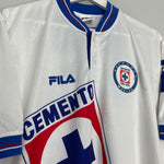 Shop 1999/00 CRUZ AZUL #12 HOME AWAY SHIRT (L) FILA, classic football shirts, vintage football shirts & retro soccer jerseys at Cult Kits
