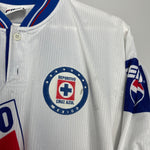 Shop 1999/00 CRUZ AZUL #12 HOME AWAY SHIRT (L) FILA, classic football shirts, vintage football shirts & retro soccer jerseys at Cult Kits