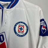 Shop 1999/00 CRUZ AZUL #12 HOME AWAY SHIRT (L) FILA, classic football shirts, vintage football shirts & retro soccer jerseys at Cult Kits