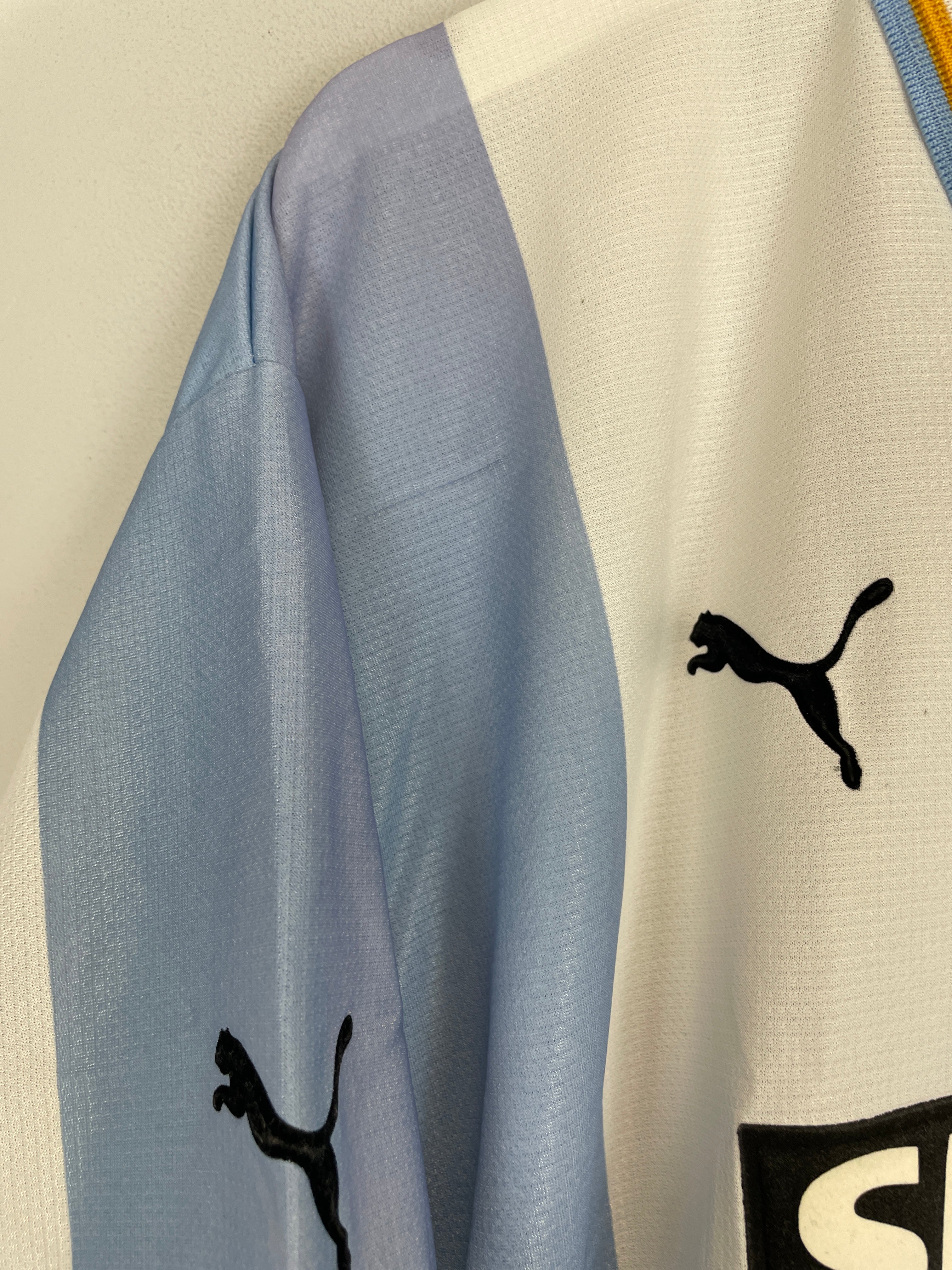 Shop 1999/00 LAZIO SALAS #9 HOME SHIRT (M) PUMA, classic football shirts, vintage football shirts & retro soccer jerseys at Cult Kits