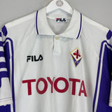 Shop 1999/00 FIORENTINA BATISTUTA #9 AWAY SHIRT (XL) FILA, classic football shirts, vintage football shirts & retro soccer jerseys at Cult Kits