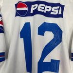Shop 1999/00 CRUZ AZUL #12 HOME AWAY SHIRT (L) FILA, classic football shirts, vintage football shirts & retro soccer jerseys at Cult Kits