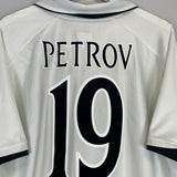 2001/02 CELTIC PETROV #19 AWAY SHIRT (XXL) UMBRO