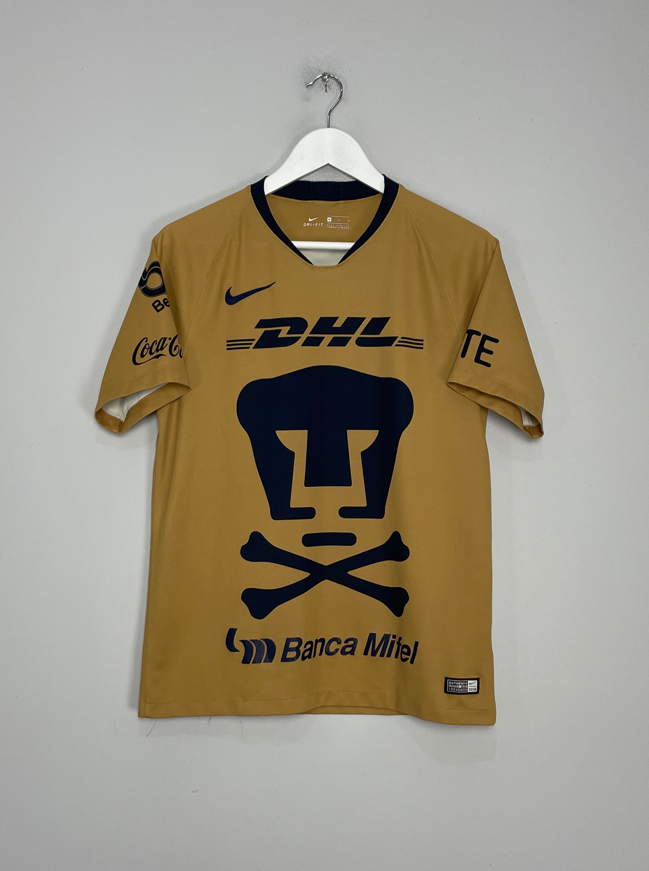 Shop 2018/19 UNAM PUMAS *SPECIAL* SHIRT (M) NIKE, classic football shirts, vintage football shirts & retro soccer jerseys at Cult Kits