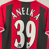 2003/04 MANCHESTER CITY ANELKA #39 AWAY SHIRT (S) REEBOK