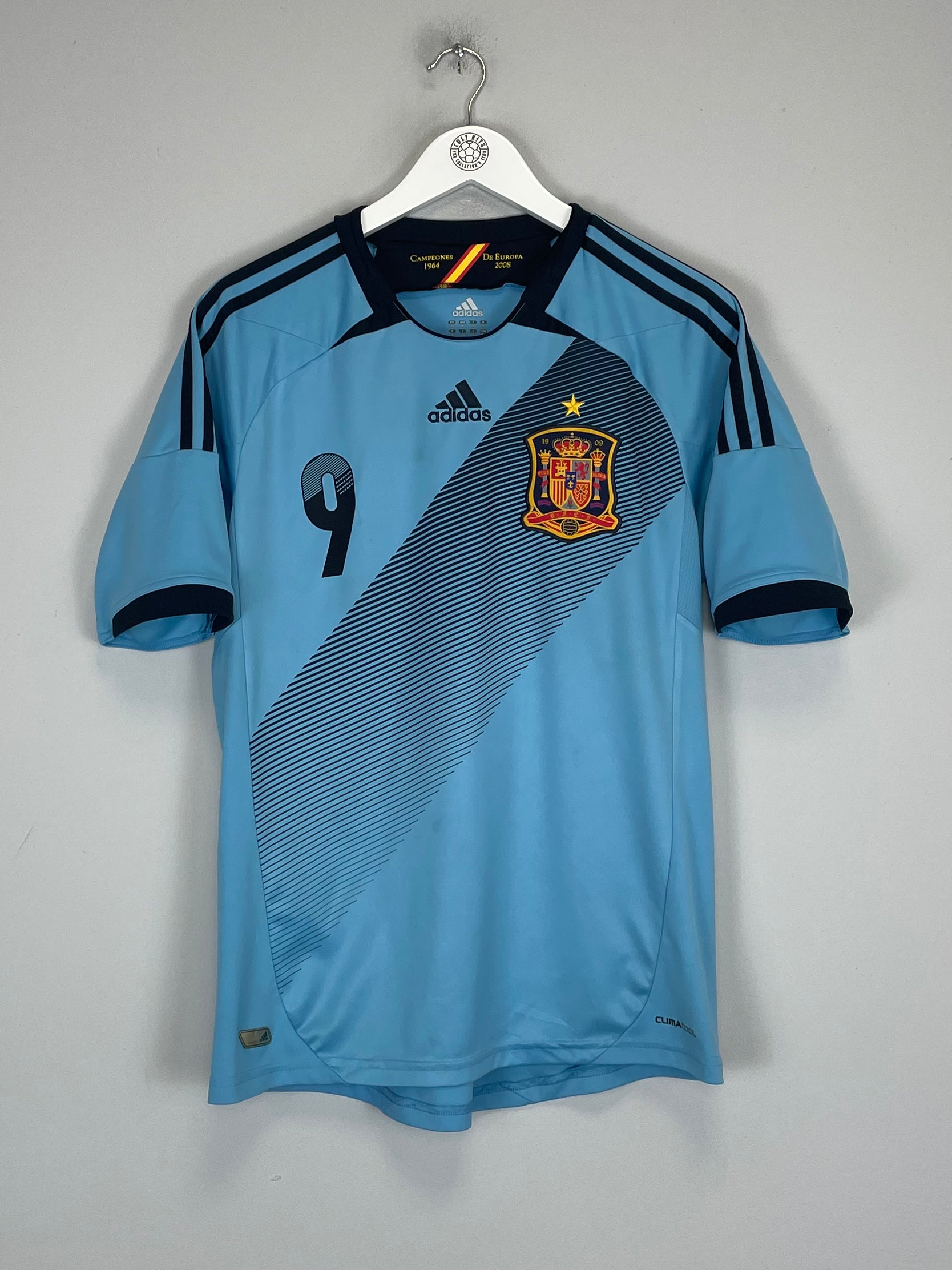 Shop 2012/13 SPAIN TORRES #9 AWAY SHIRT (M) ADIDAS, classic football shirts, vintage football shirts & retro soccer jerseys at Cult Kits