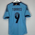 Shop 2012/13 SPAIN TORRES #9 AWAY SHIRT (M) ADIDAS, classic football shirts, vintage football shirts & retro soccer jerseys at Cult Kits