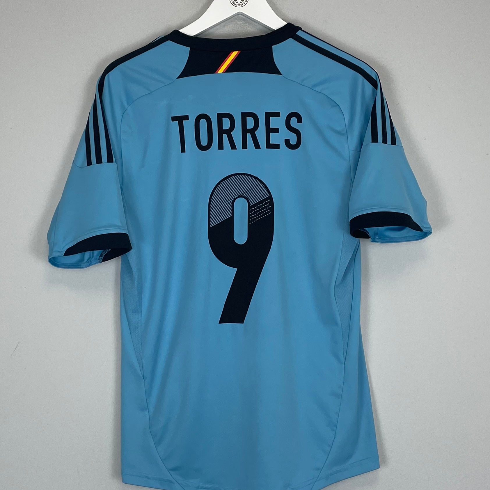 Shop 2012/13 SPAIN TORRES #9 AWAY SHIRT (M) ADIDAS, classic football shirts, vintage football shirts & retro soccer jerseys at Cult Kits