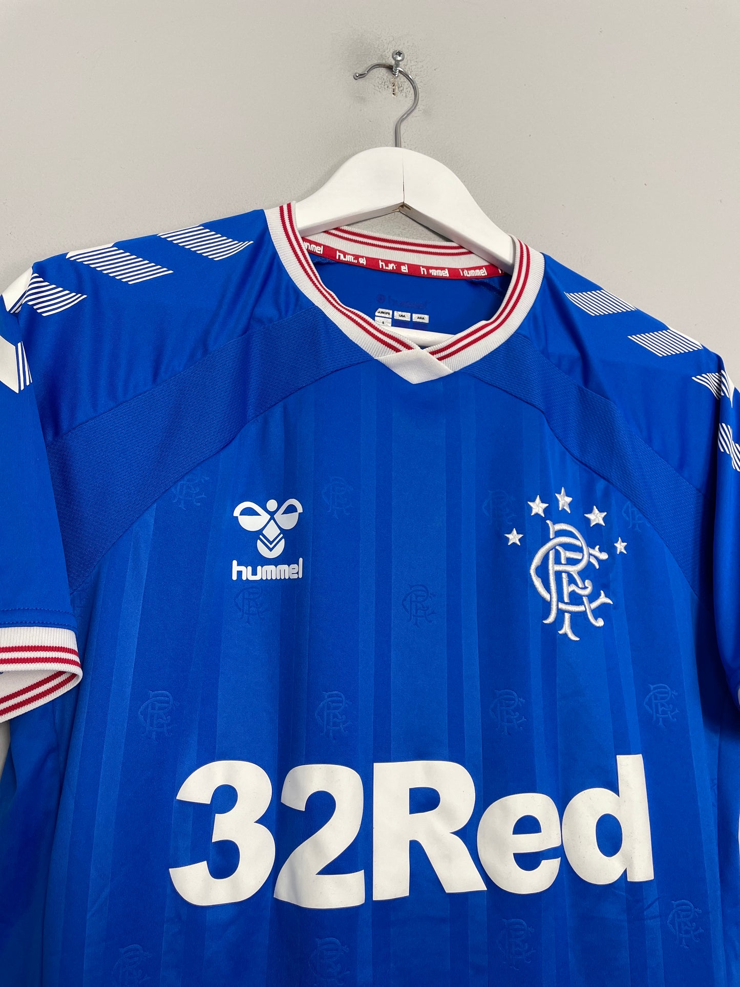 2019/20 RANGERS HOME SHIRT (S) HUMMEL