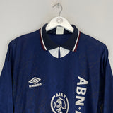 1994/95 AJAX L/S *PROTOTYPE* AWAY SHIRT (L) UMBRO