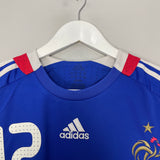 Shop 2007/08 FRANCE HENRY #12 HOME SHIRT (M) ADIDAS, classic football shirts, vintage football shirts & retro soccer jerseys at Cult Kits