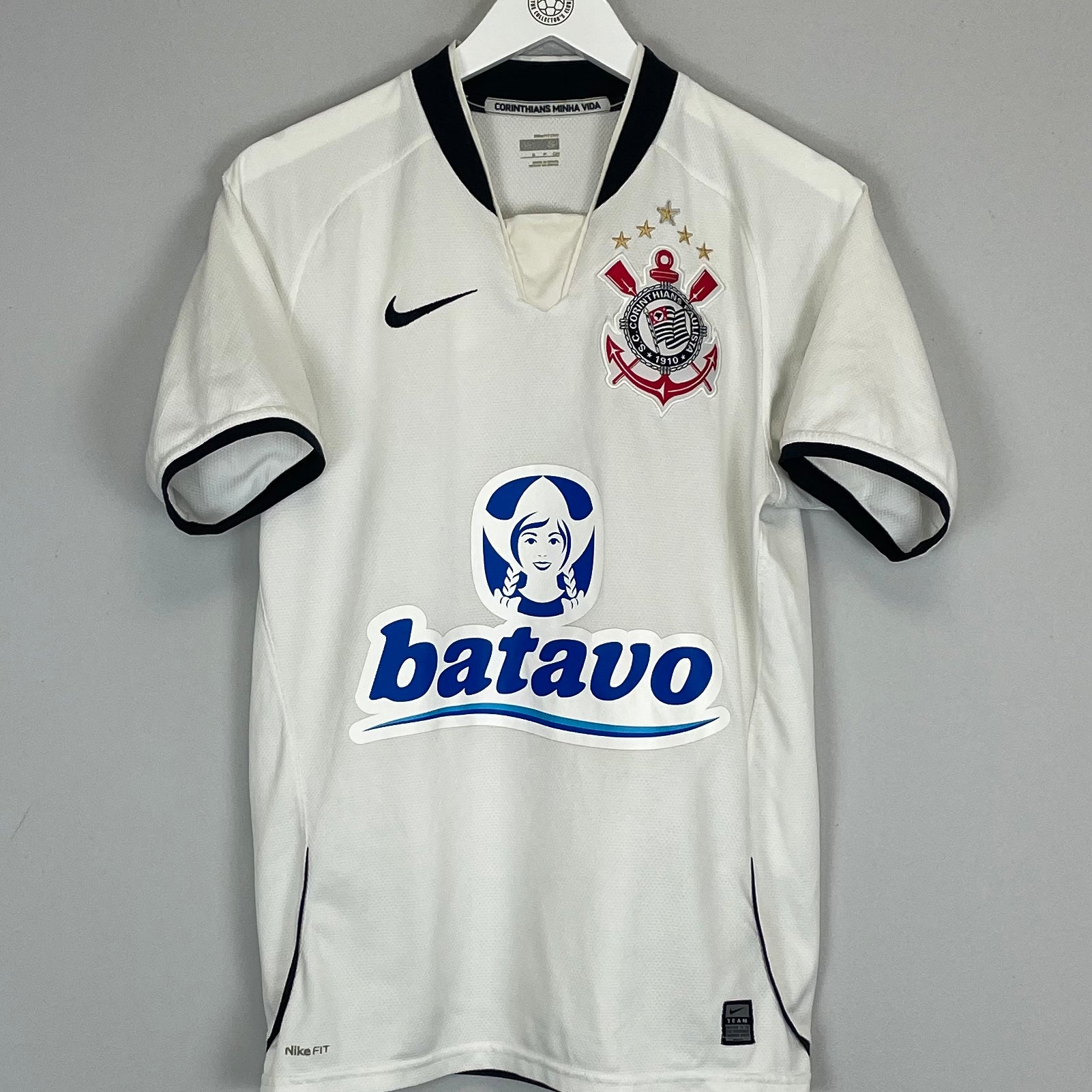 Shop 2009/10 CORINTHIANS HOME SHIRT (S) NIKE, classic football shirts, vintage football shirts & retro soccer jerseys at Cult Kits
