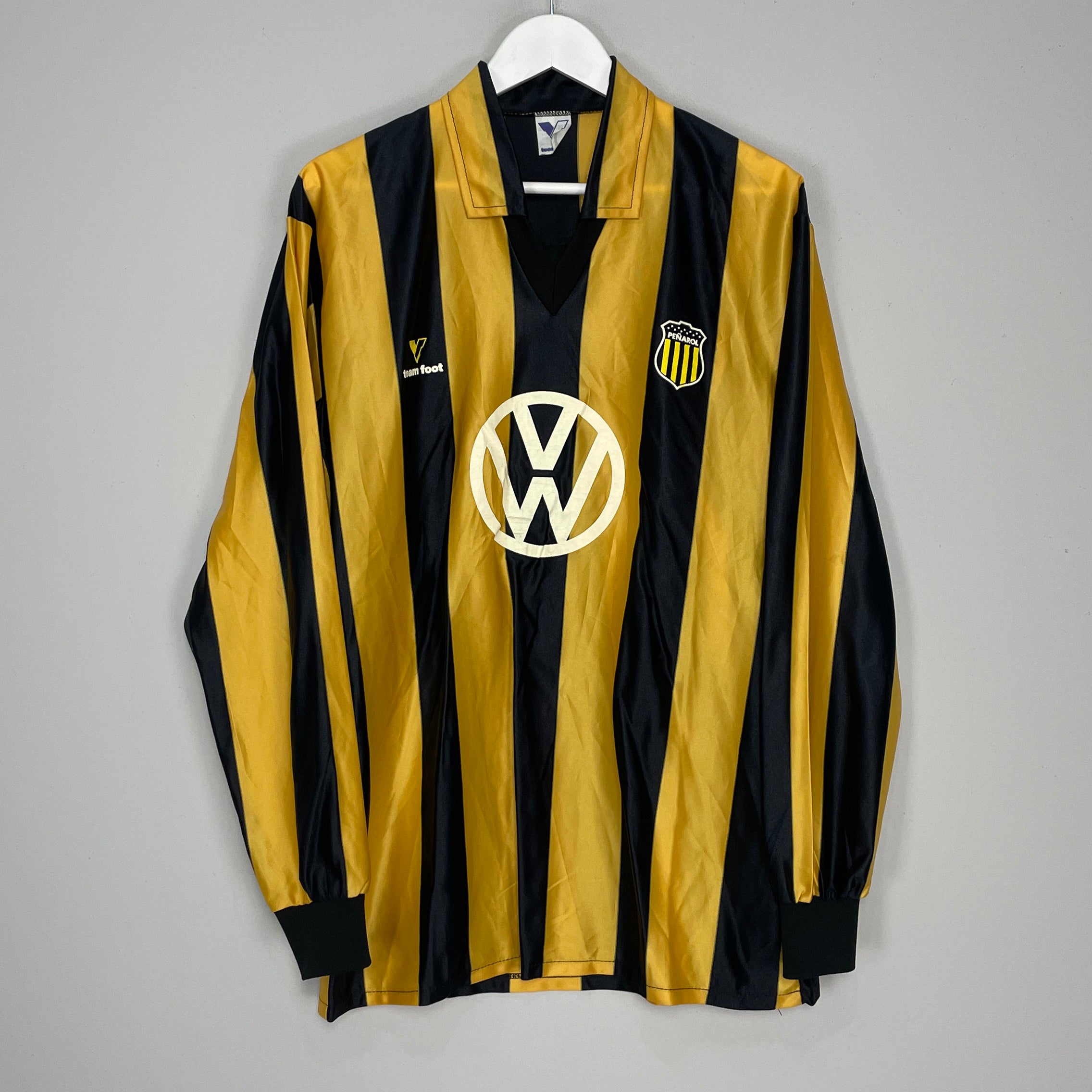 Shop 1995/96 PENAROL #9 L/S FAN SHIRT (L) TEAM FOOT, classic football shirts, vintage football shirts & retro soccer jerseys at Cult Kits