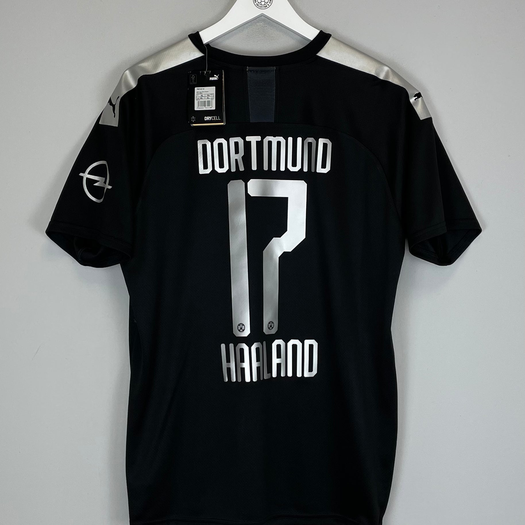 Shop 2019/20 DORTMUND HAALAND #17 *BNWT* AWAY SHIRT (XL) PUMA, classic football shirts, vintage football shirts & retro soccer jerseys at Cult Kits