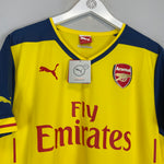 Shop 2014/15 ARSENAL CAZORLA #19 *BNWT* AWAY SHIRT (L) PUMA, classic football shirts, vintage football shirts & retro soccer jerseys at Cult Kits