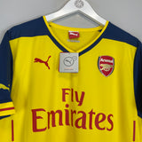 Shop 2014/15 ARSENAL CAZORLA #19 *BNWT* AWAY SHIRT (L) PUMA, classic football shirts, vintage football shirts & retro soccer jerseys at Cult Kits