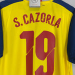 Shop 2014/15 ARSENAL CAZORLA #19 *BNWT* AWAY SHIRT (L) PUMA, classic football shirts, vintage football shirts & retro soccer jerseys at Cult Kits