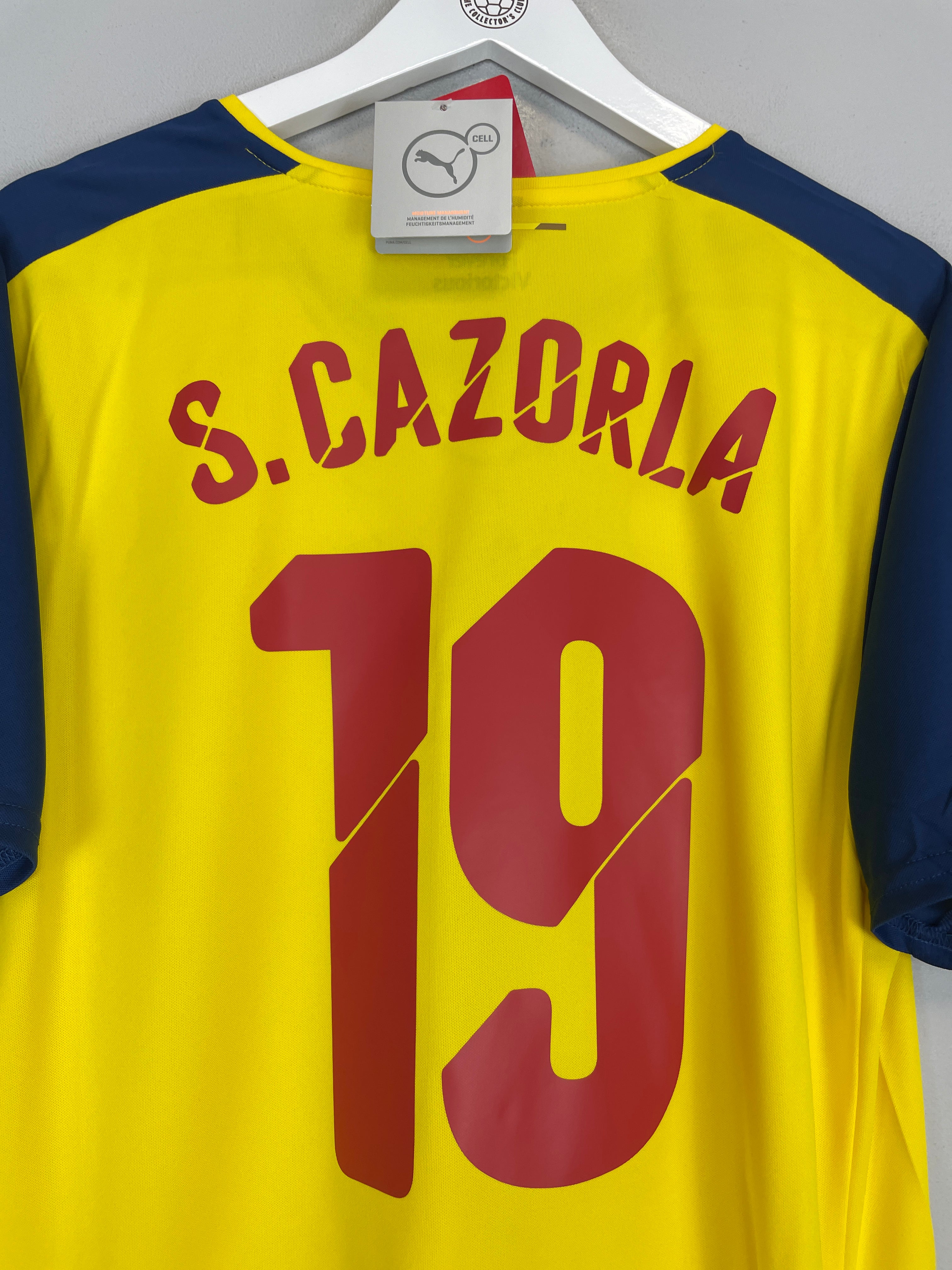 Shop 2014/15 ARSENAL CAZORLA #19 *BNWT* AWAY SHIRT (L) PUMA, classic football shirts, vintage football shirts & retro soccer jerseys at Cult Kits