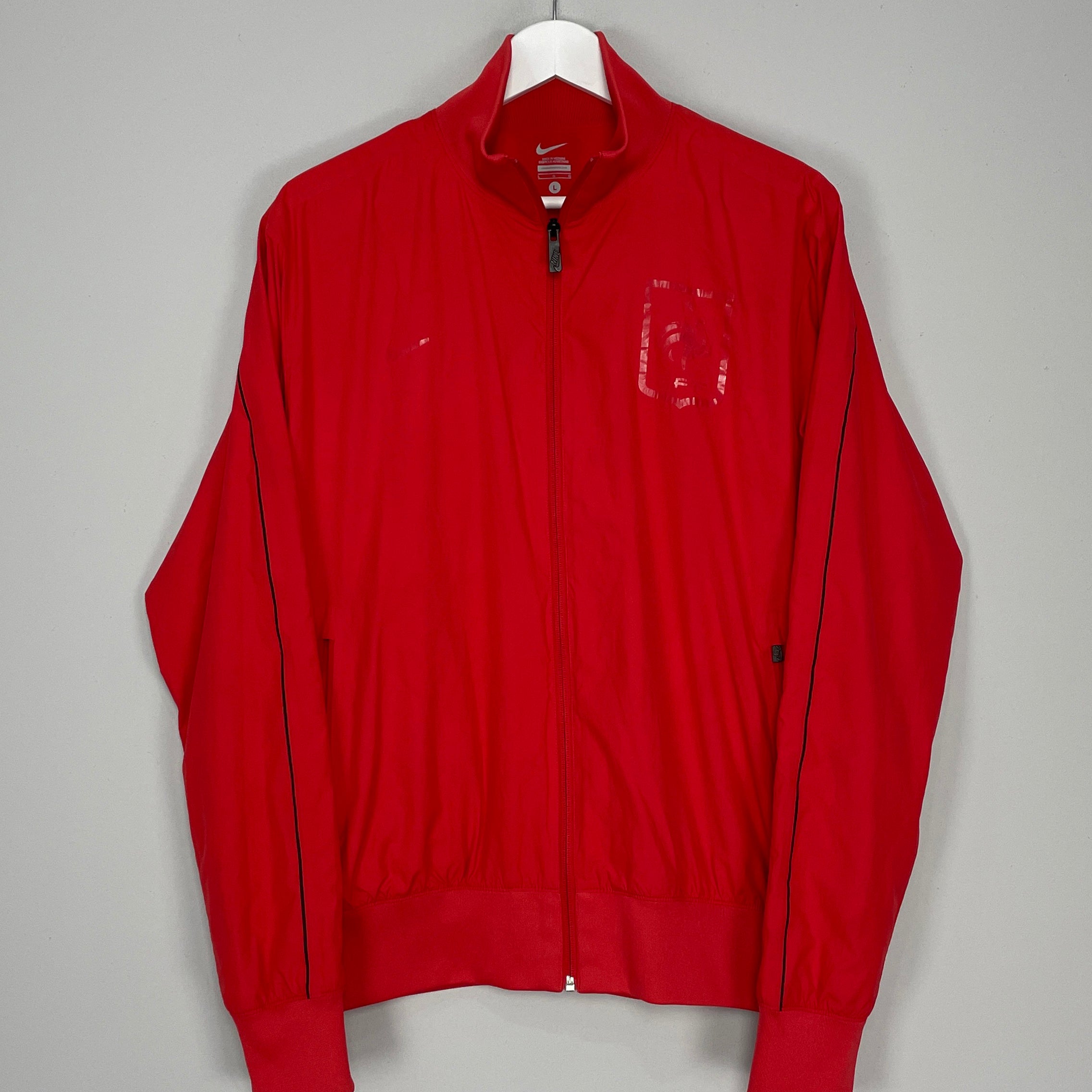 Shop 2012/14 FRANCE TRACK JACKET (L) NIKE, classic football shirts, vintage football shirts & retro soccer jerseys at Cult Kits