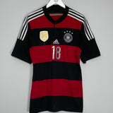 Shop 2014/15 GERMANY KROOS #18 AWAY SHIRT (L) ADIDAS, classic football shirts, vintage football shirts & retro soccer jerseys at Cult Kits