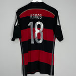 Shop 2014/15 GERMANY KROOS #18 AWAY SHIRT (L) ADIDAS, classic football shirts, vintage football shirts & retro soccer jerseys at Cult Kits