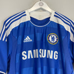 Shop 2011/12 CHELSEA DROGBA #11 HOME SHIRT (M) ADIDAS, classic football shirts, vintage football shirts & retro soccer jerseys at Cult Kits