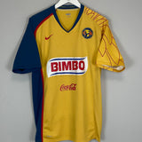 Shop 2007/08 CLUB AMERICA S.CABANAS #9 *PLAYER ISSUE* HOME SHIRT (L) NIKE, classic football shirts, vintage football shirts & retro soccer jerseys at Cult Kits