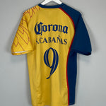 Shop 2007/08 CLUB AMERICA S.CABANAS #9 *PLAYER ISSUE* HOME SHIRT (L) NIKE, classic football shirts, vintage football shirts & retro soccer jerseys at Cult Kits