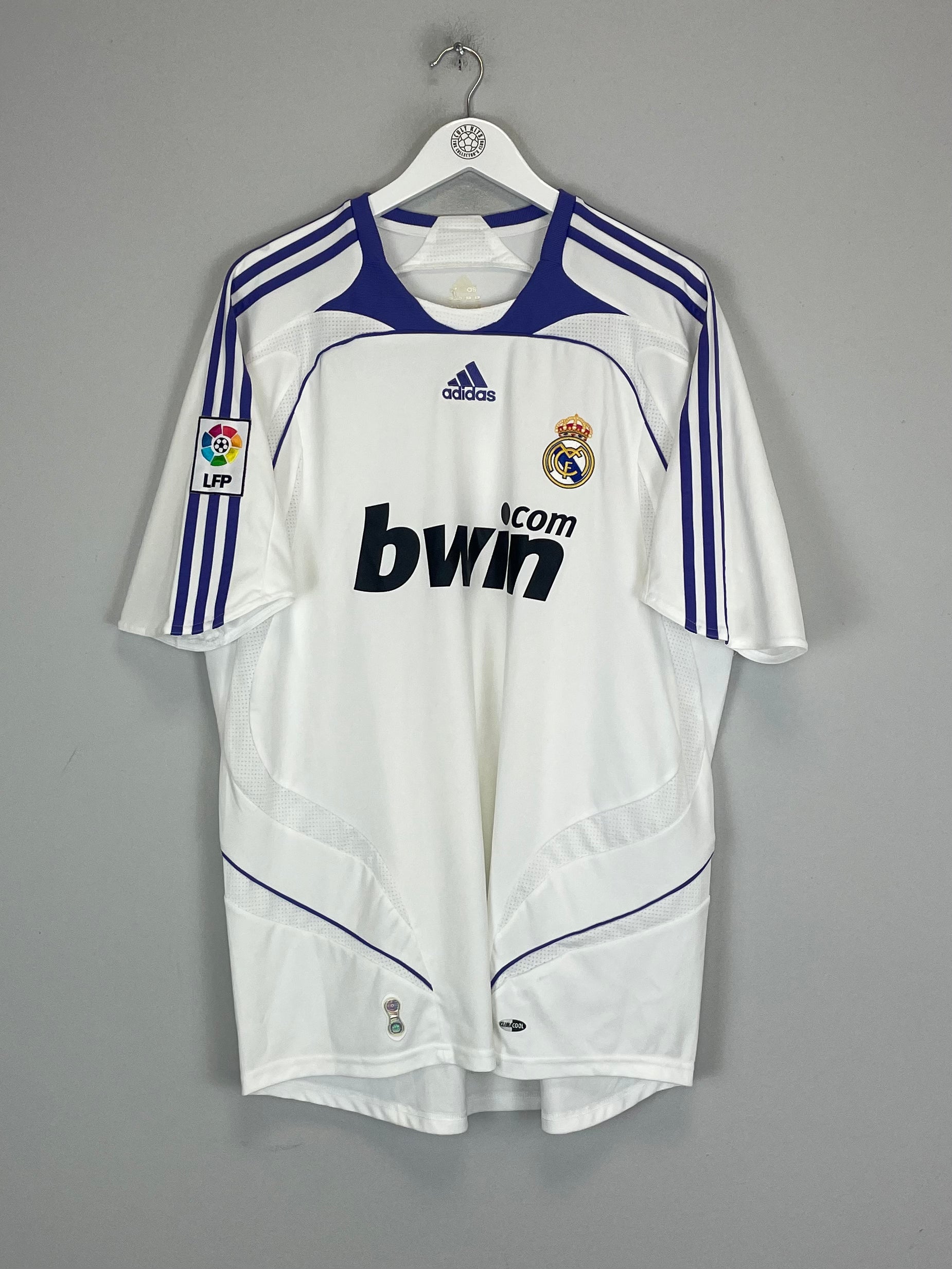 Shop 2007/08 REAL MADRID PEPE #3 HOME SHIRT (XL) ADIDAS, classic football shirts, vintage football shirts & retro soccer jerseys at Cult Kits