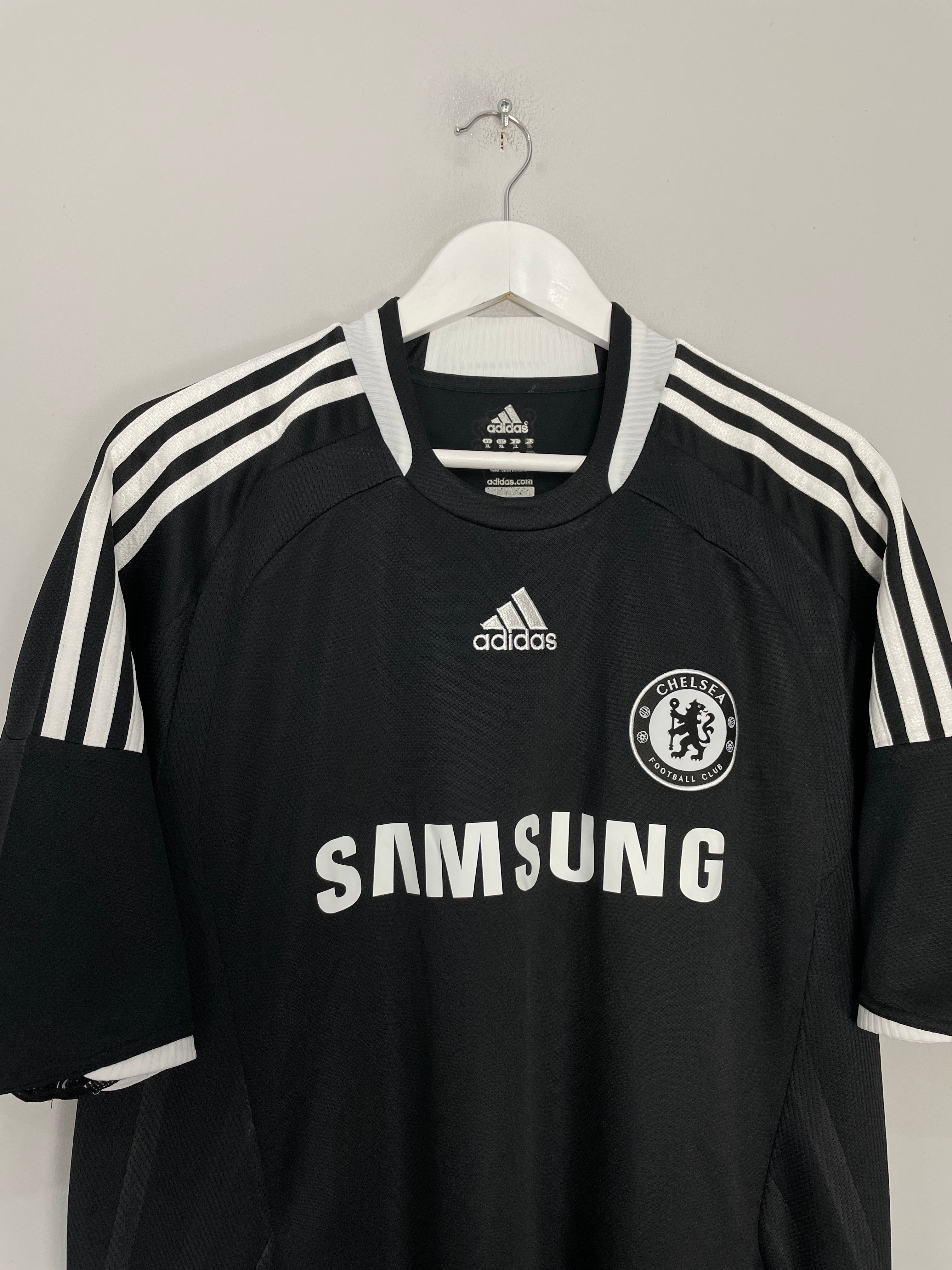 Shop 2008/09 CHELSEA LAMPARD #8 AWAY SHIRT (XL) ADIDAS, classic football shirts, vintage football shirts & retro soccer jerseys at Cult Kits