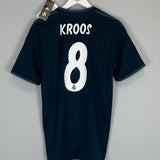 Shop 2018/19 REAL MADRID KROOS #8 *BNWT* AWAY SHIRT (M) ADIDAS, classic football shirts, vintage football shirts & retro soccer jerseys at Cult Kits